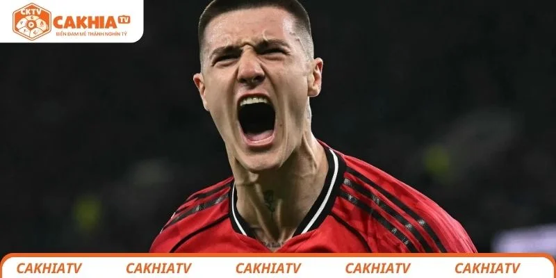 Sesko ghi bàn ở phút 71